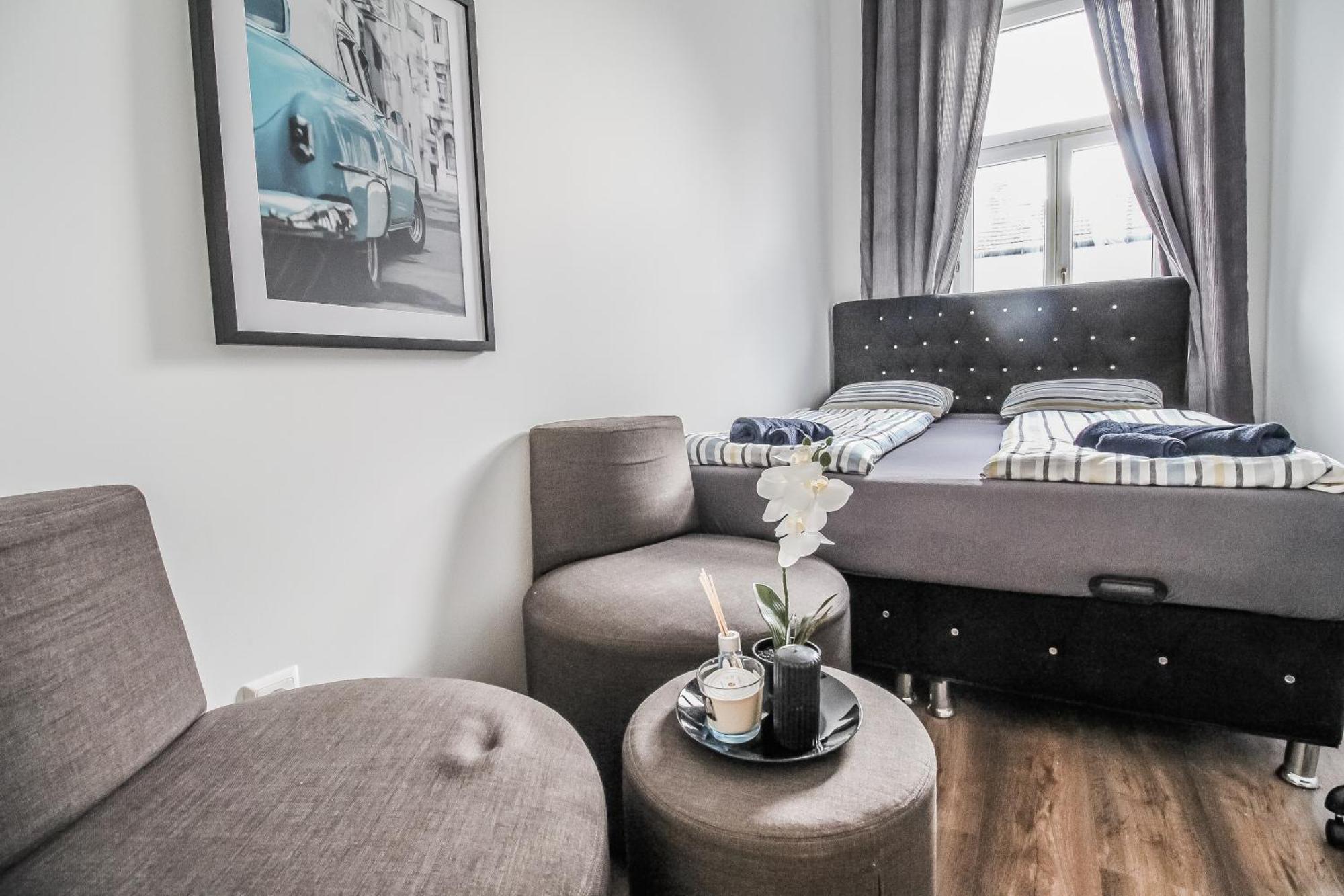Disc Cozy Rooms In Liesing Viena Exterior foto